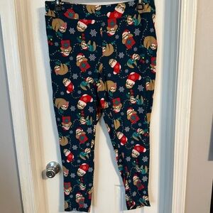 Terra & sky Christmas leggings